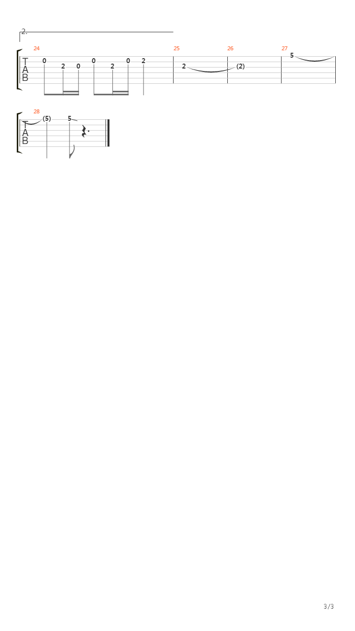 Adagio吉他谱