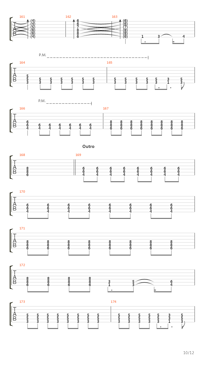 Tierra Quemada吉他谱
