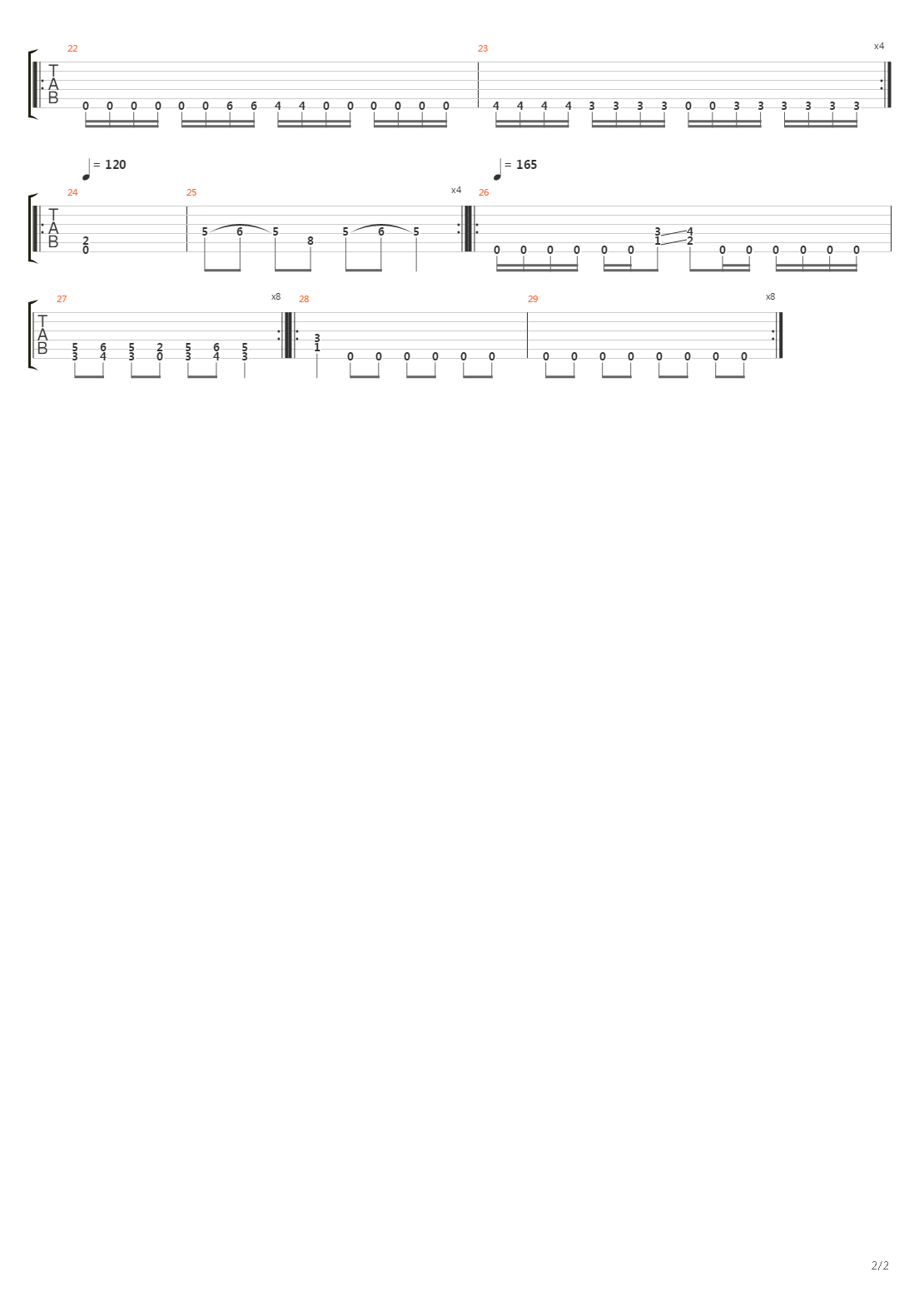 Cenotaph吉他谱