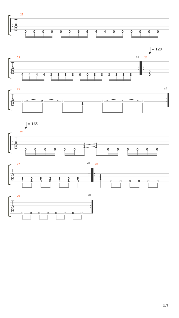 Cenotaph吉他谱