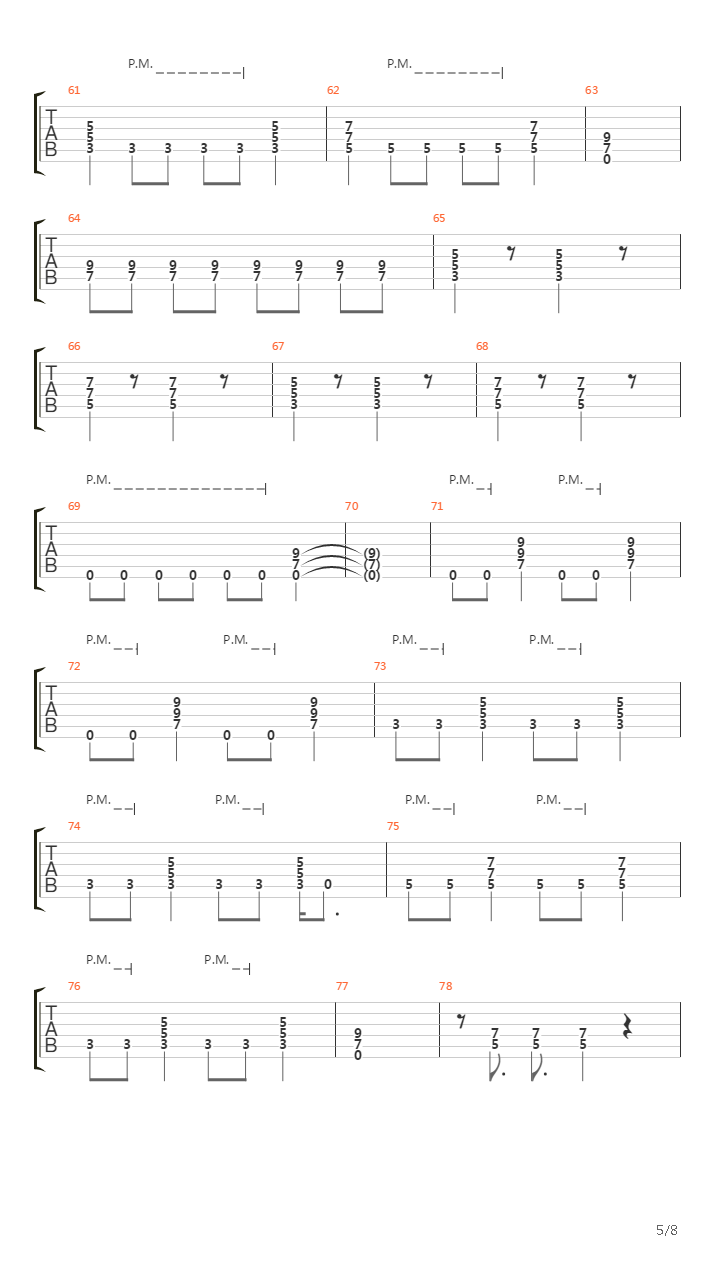 Sdi吉他谱