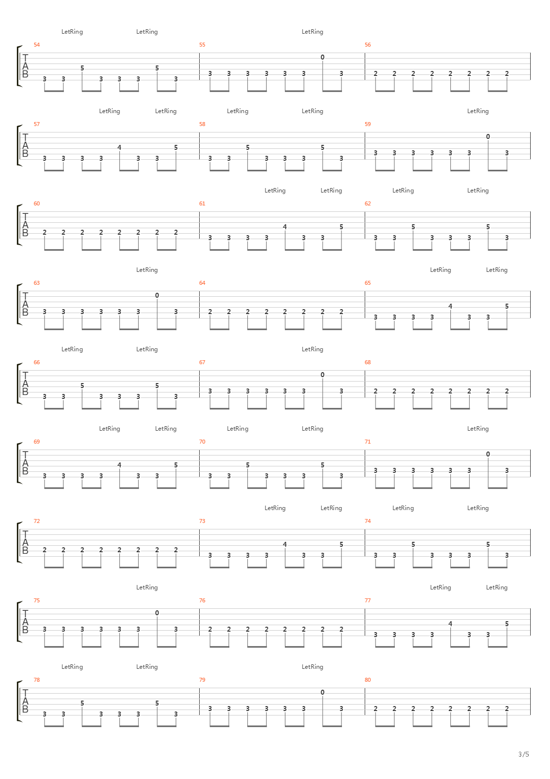 Elevator吉他谱