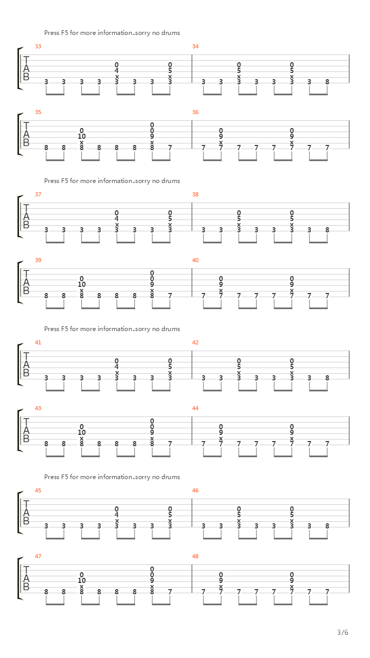 Elevator吉他谱