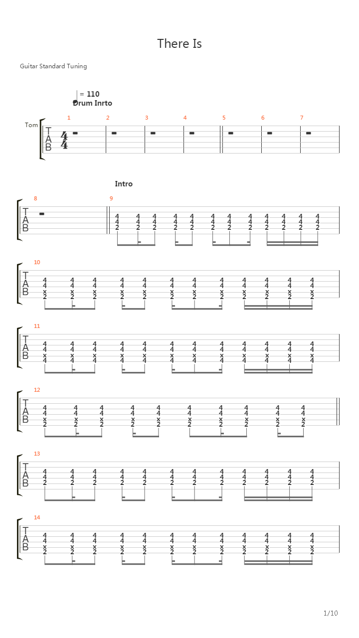 There Is吉他谱