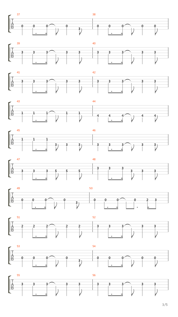 The Crying Game吉他谱