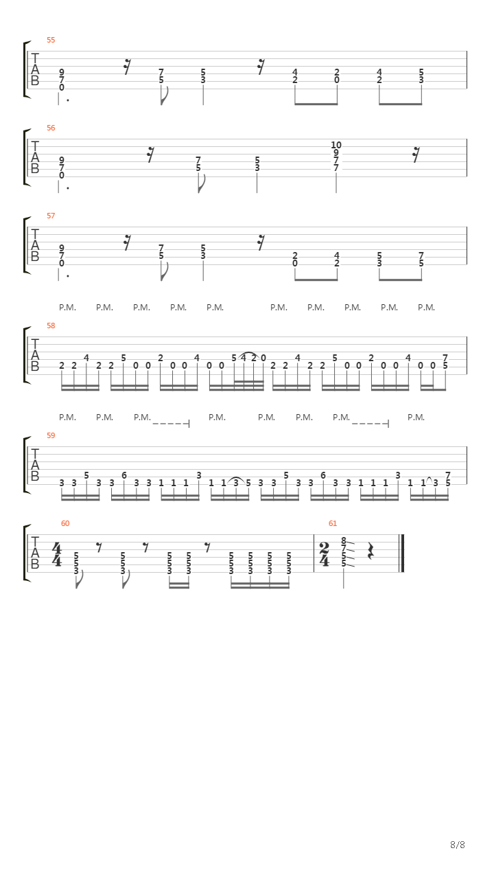 Reza吉他谱