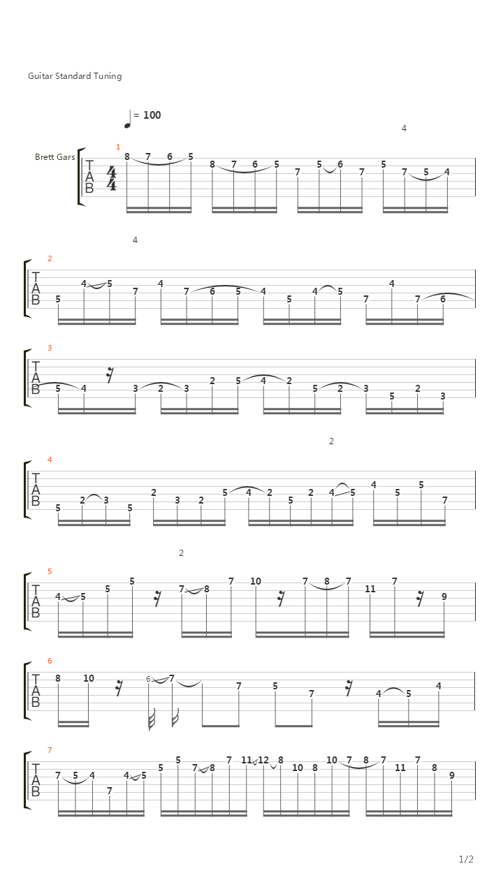 A Dorian Phrase吉他谱