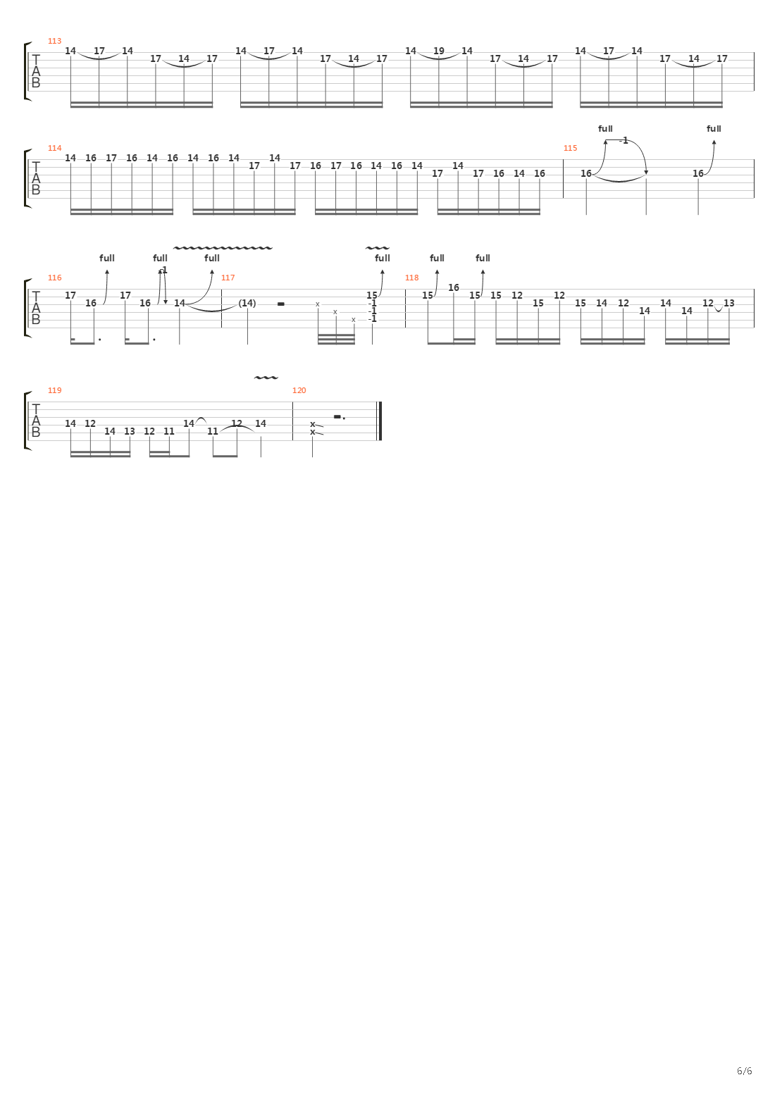 Gemini吉他谱