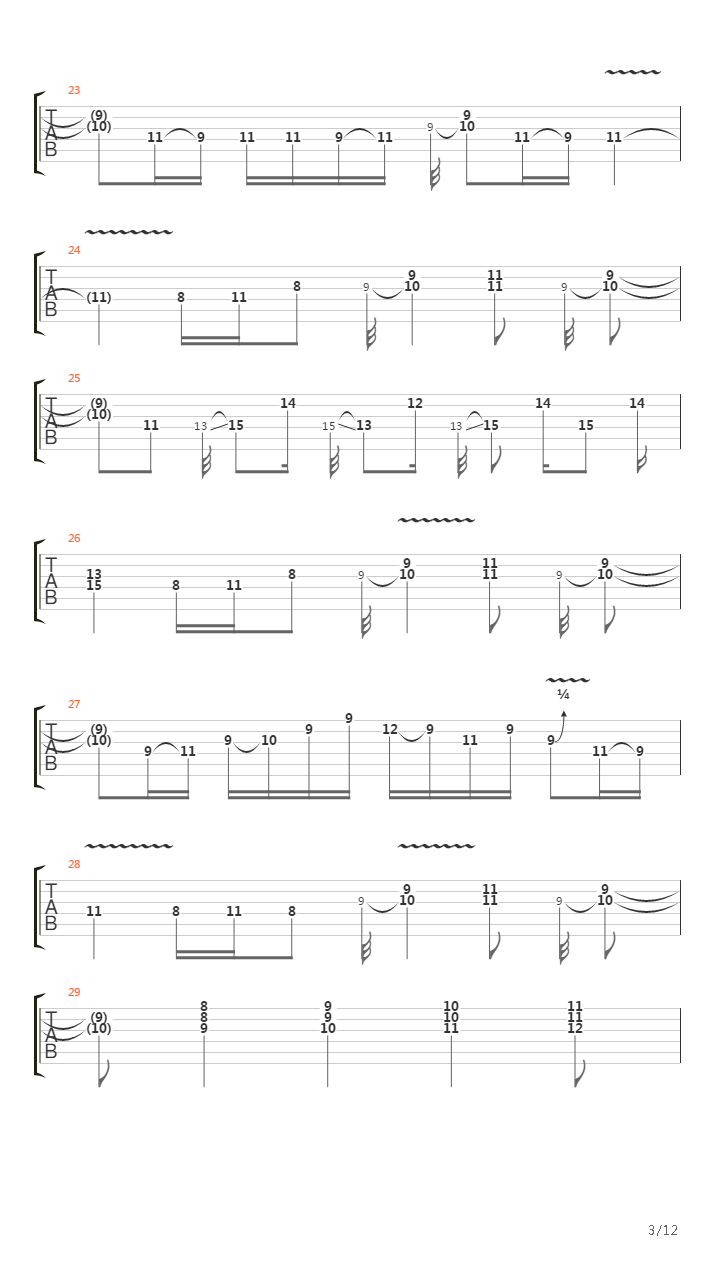 Gemini吉他谱