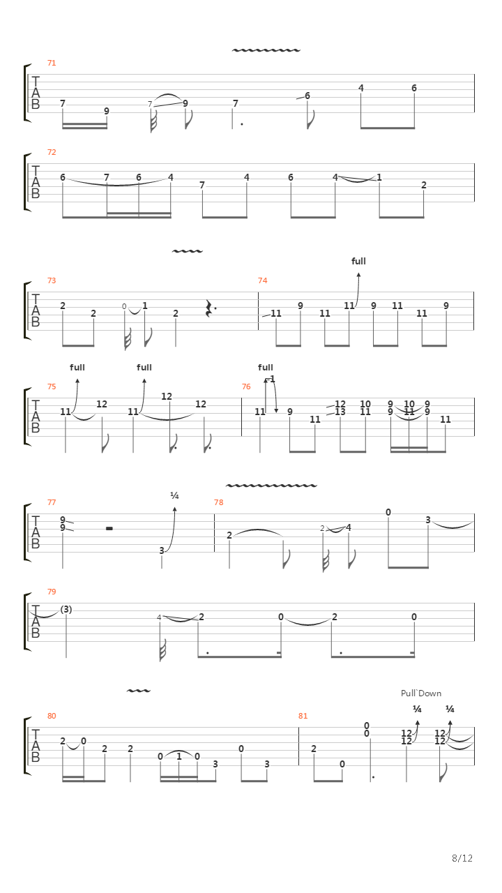 Gemini吉他谱