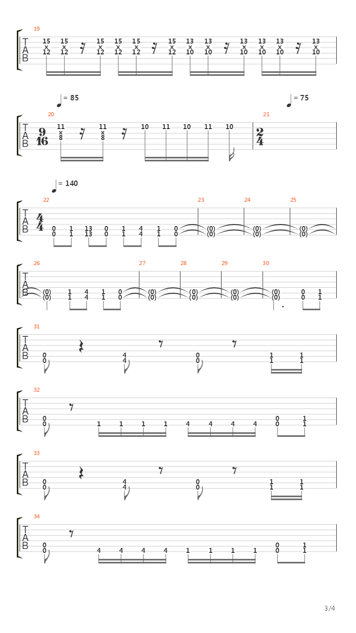 Padme吉他谱