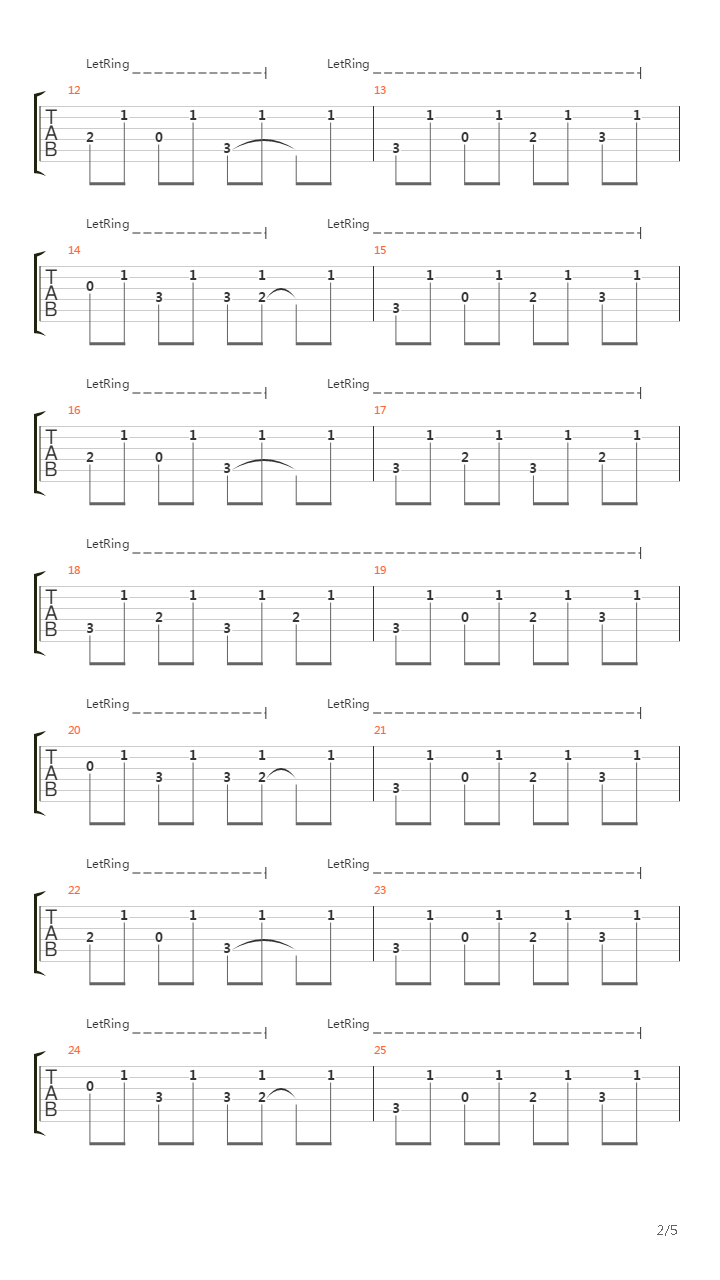 Road To Joy吉他谱