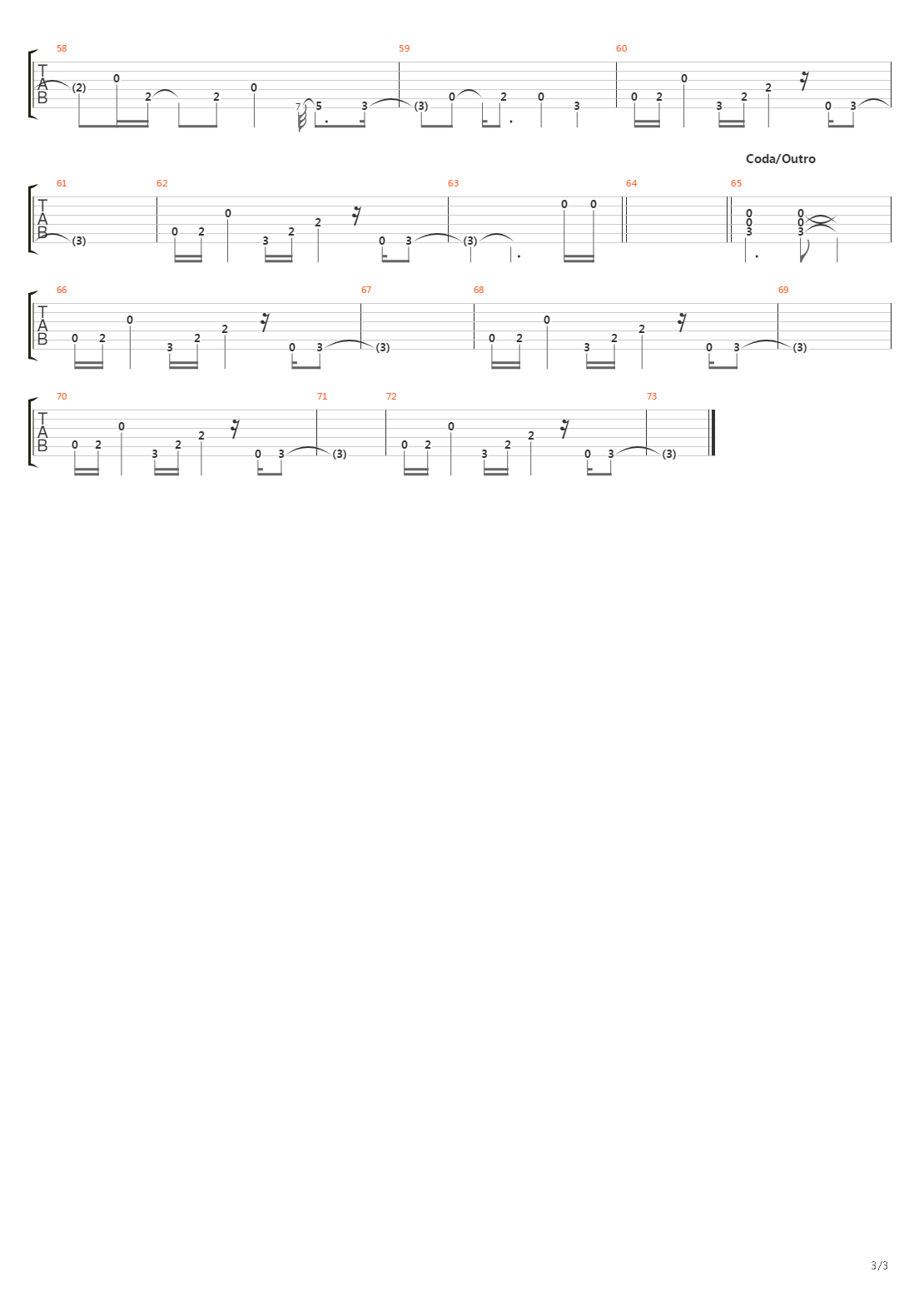 The Way It Is吉他谱