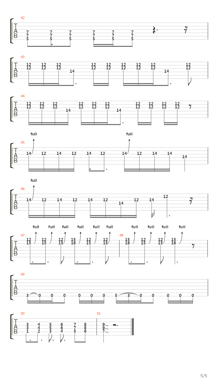 Fall吉他谱