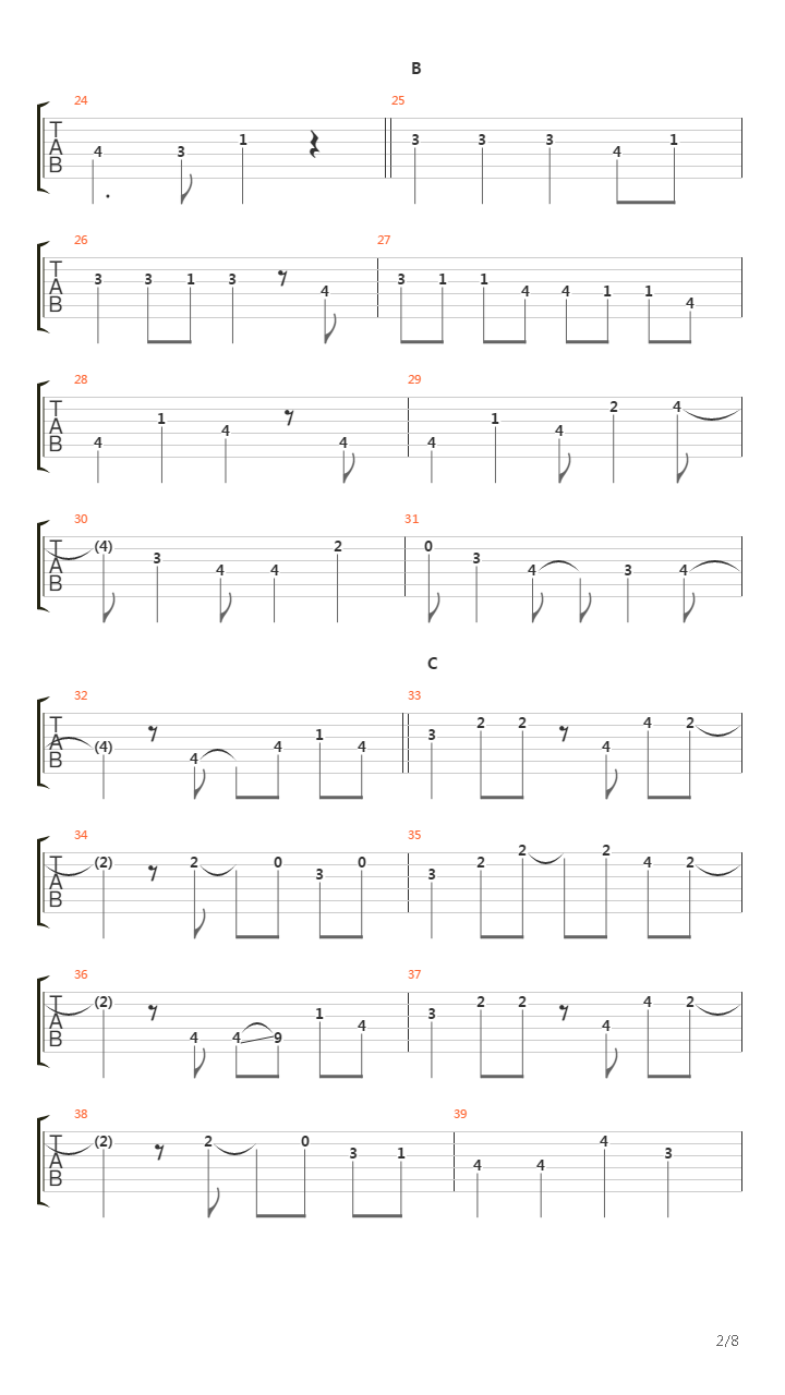 Karma吉他谱