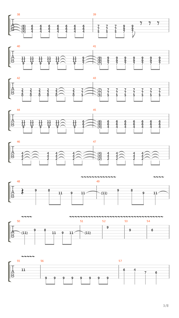 Panik吉他谱