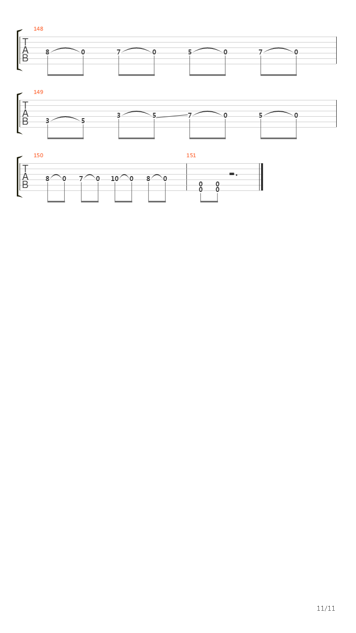 Bite The Bullet吉他谱