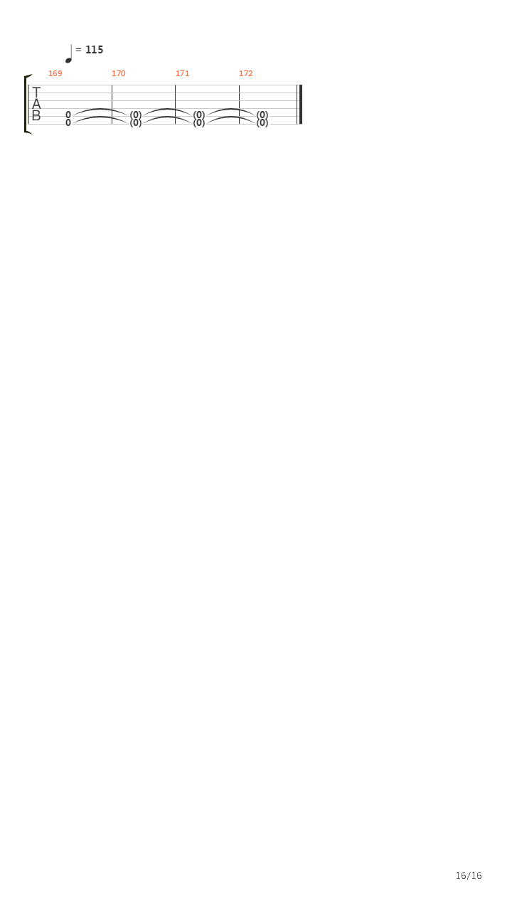 The Maiden吉他谱