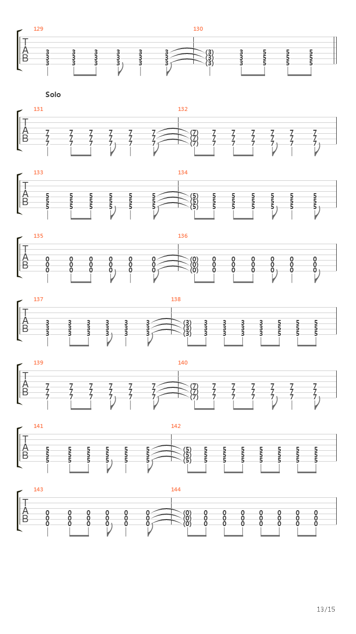 Watcher吉他谱