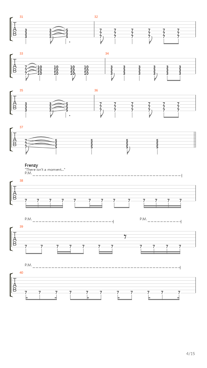 Watcher吉他谱