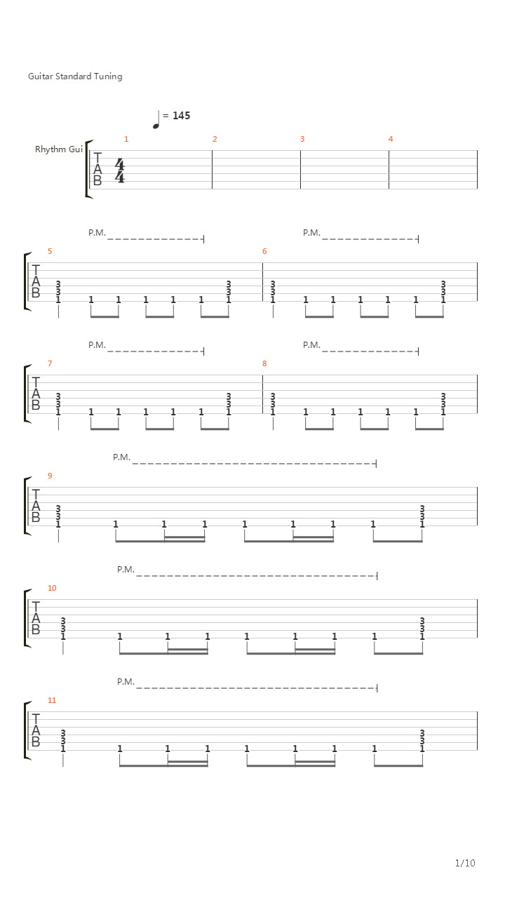 Autonomy吉他谱