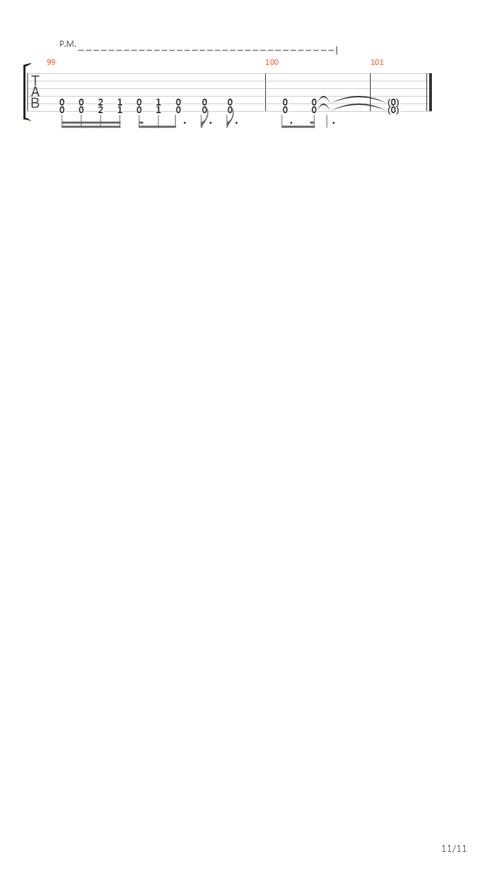 Absolute Horizon吉他谱