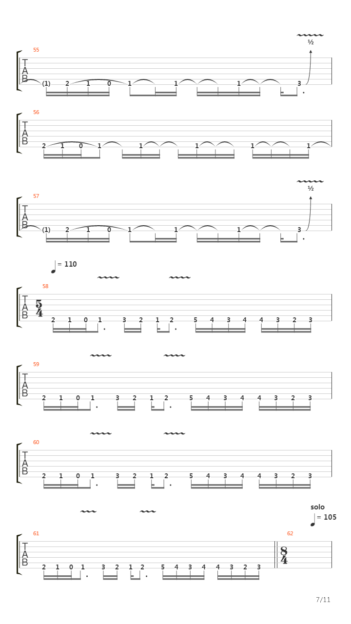 Absolute Horizon吉他谱