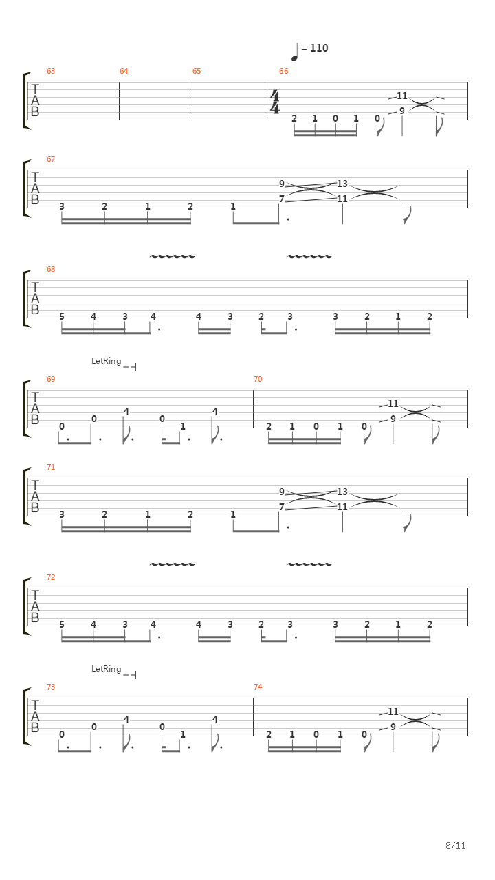Absolute Horizon吉他谱