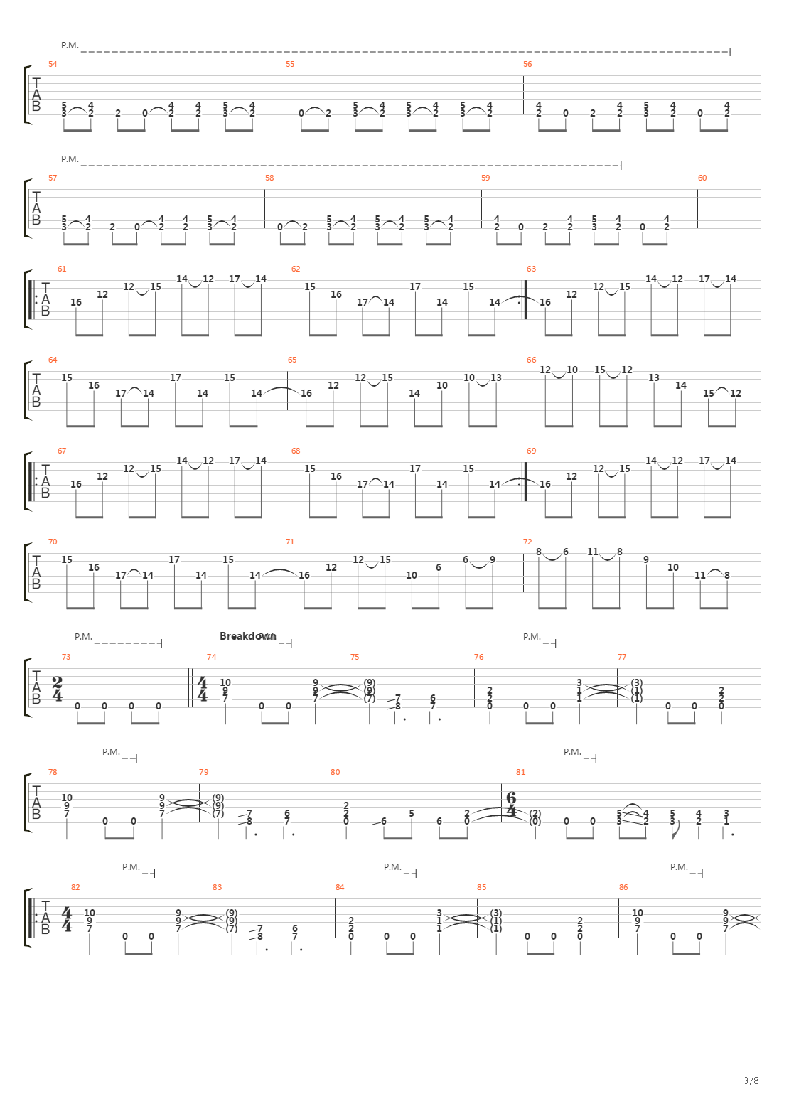 Ancestry Of The Antichrist吉他谱