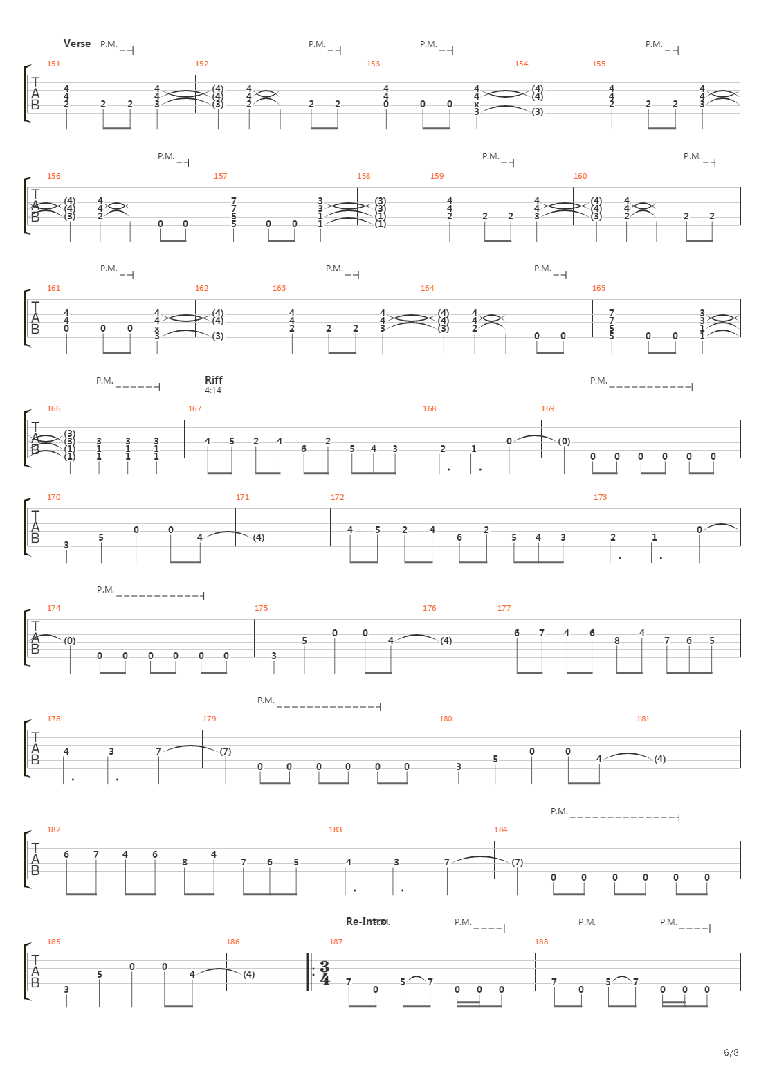 Ancestry Of The Antichrist吉他谱