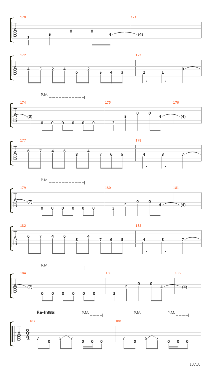 Ancestry Of The Antichrist吉他谱