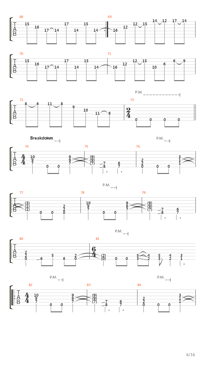 Ancestry Of The Antichrist吉他谱