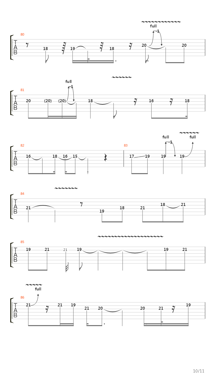 Black Cat吉他谱
