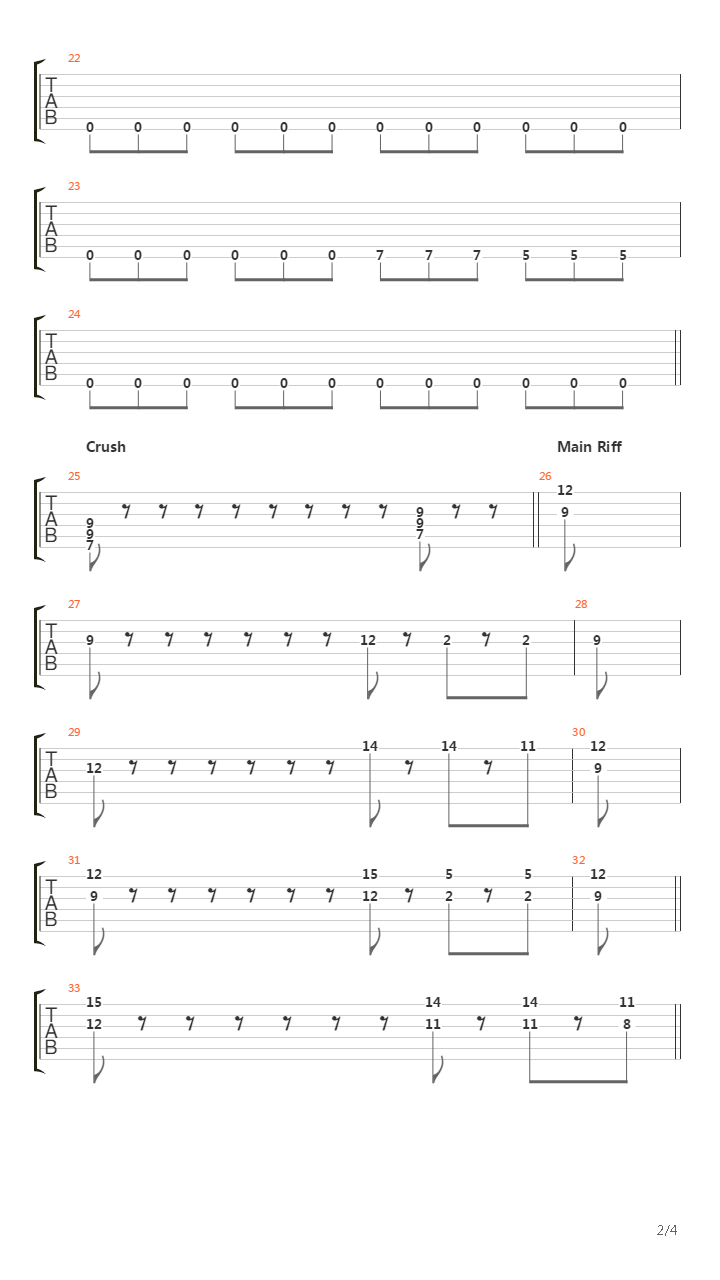 Turmion Taival吉他谱