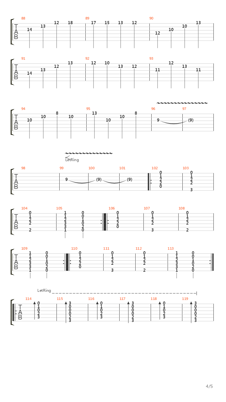 Esta Vez吉他谱