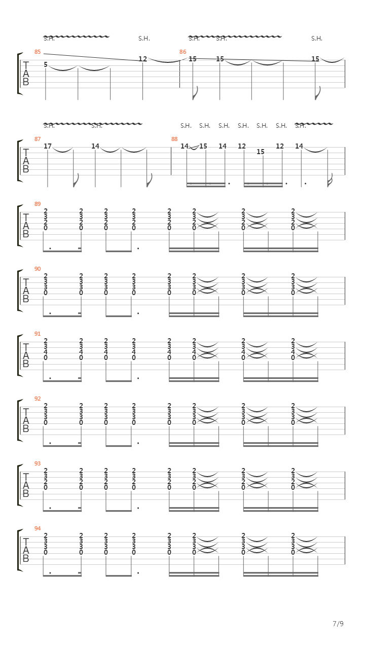 Piedra吉他谱