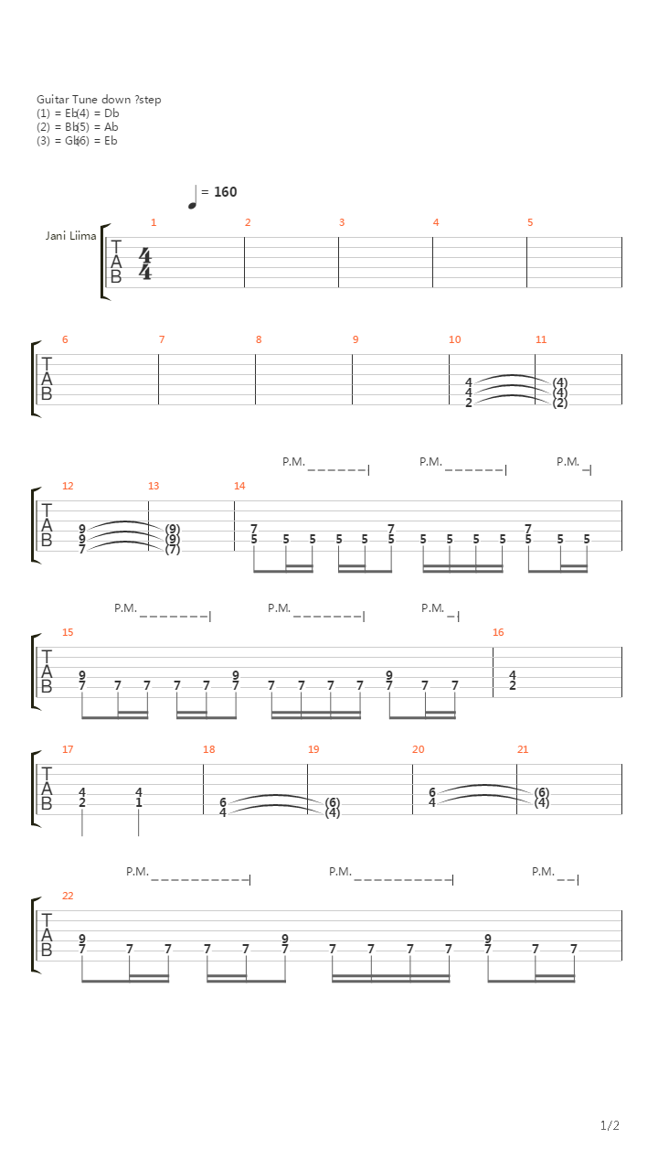 Dawn Of Solace吉他谱