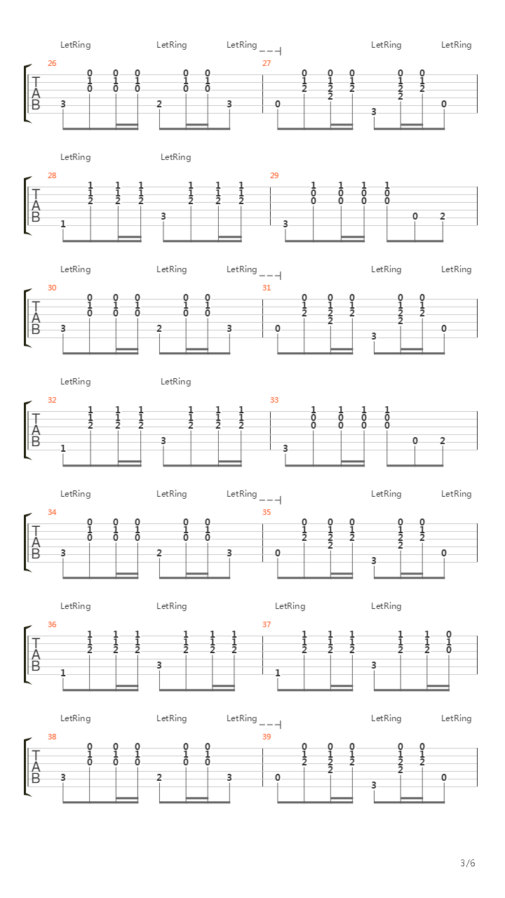 Mexico吉他谱