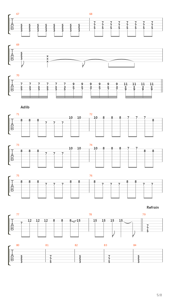 Insae吉他谱