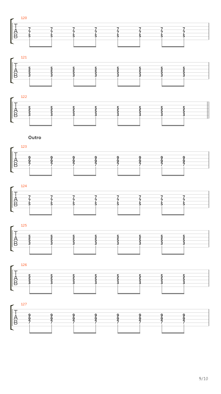 Pasan吉他谱