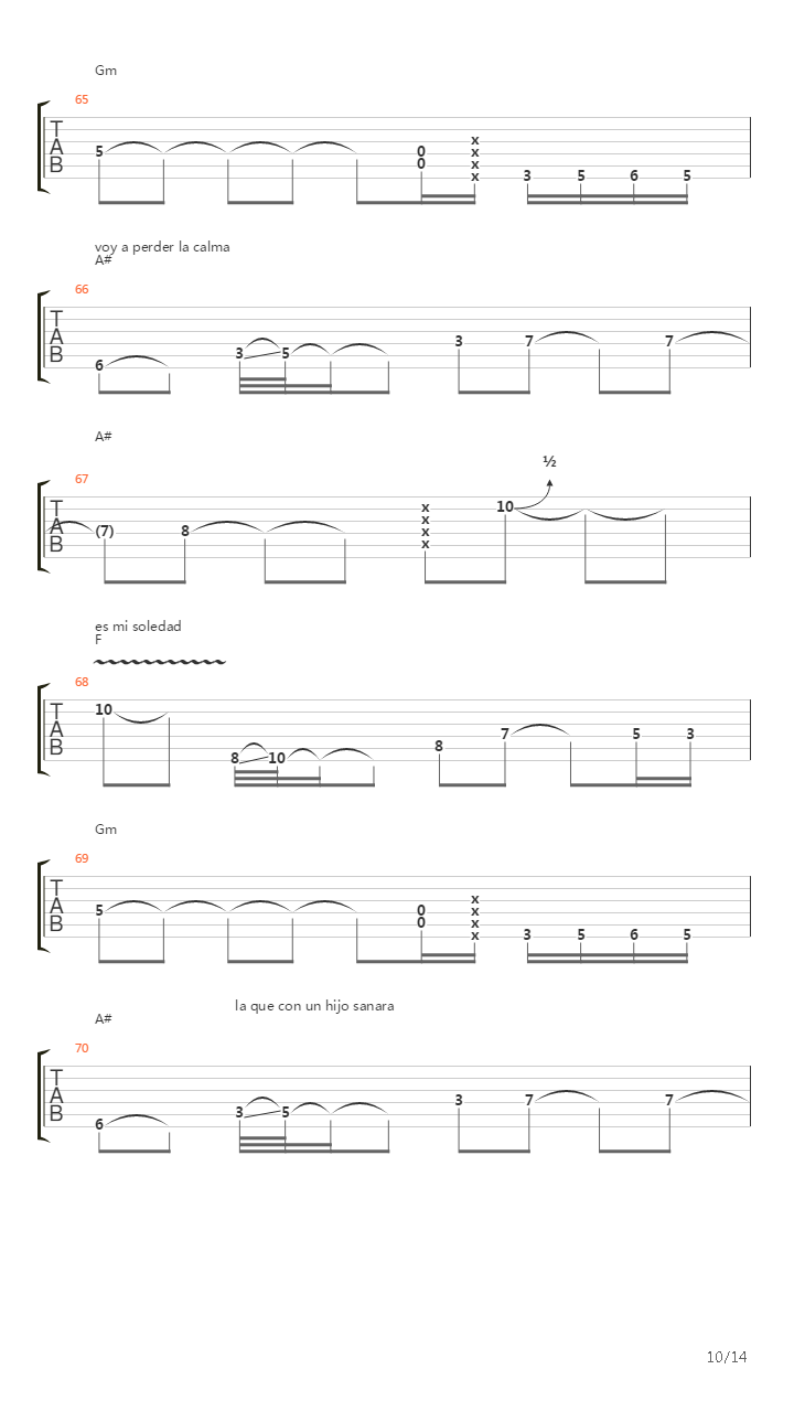 Daos吉他谱