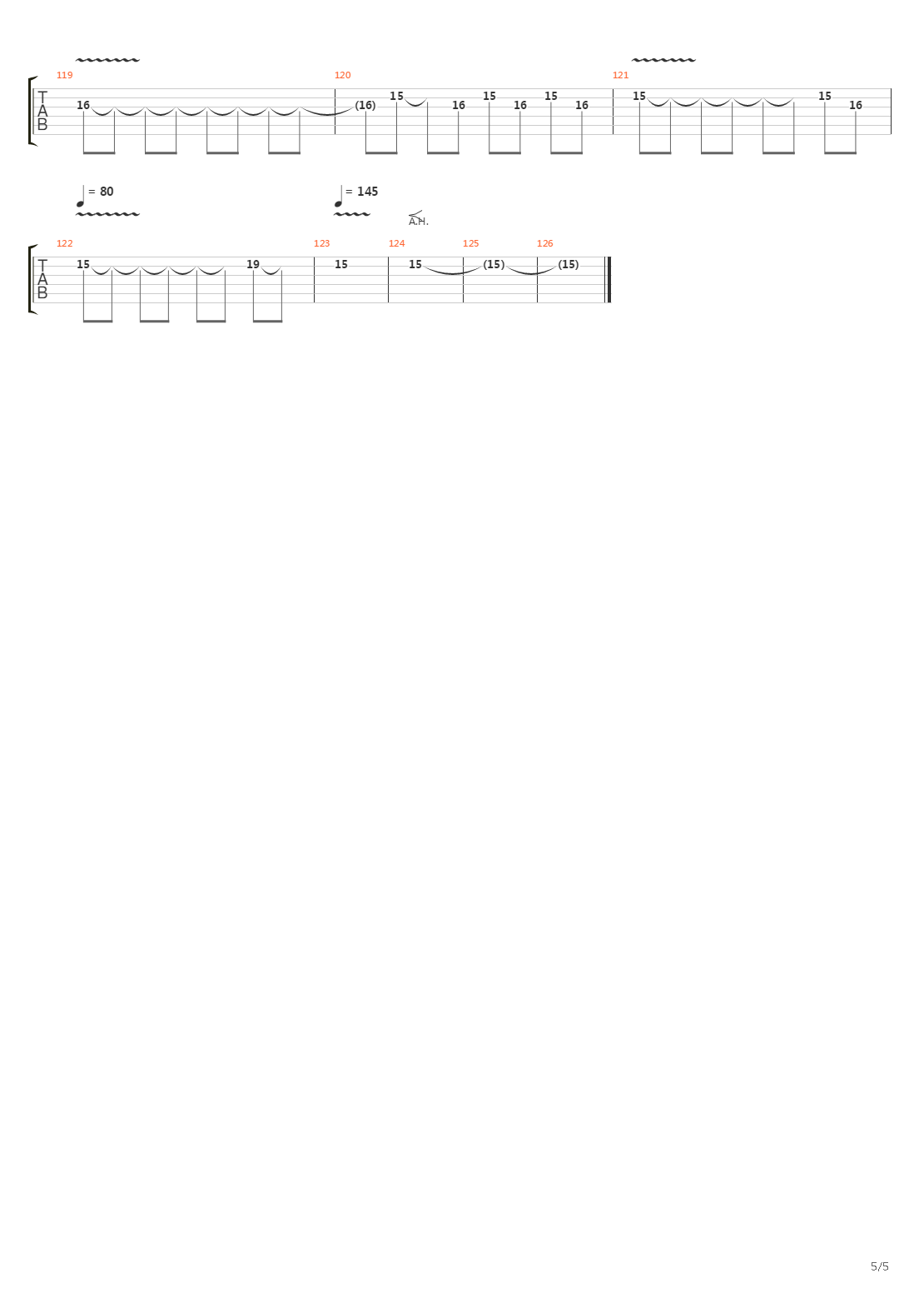 El Nudo吉他谱