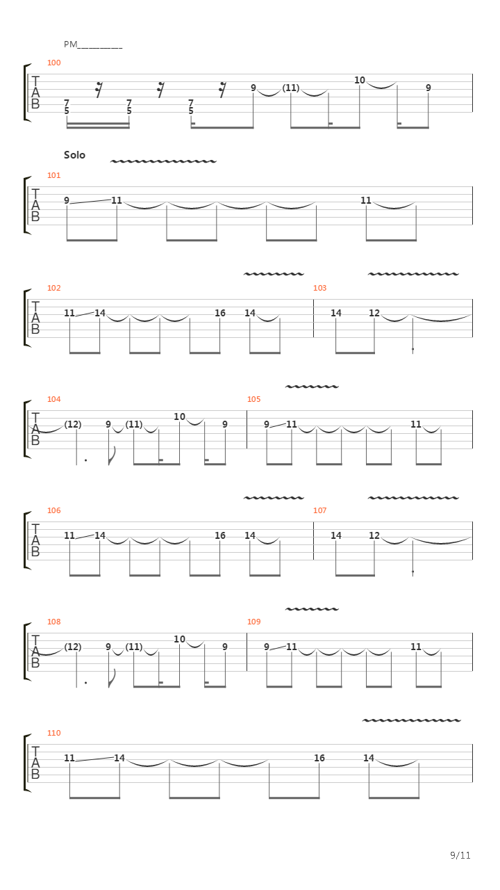 El Nudo吉他谱