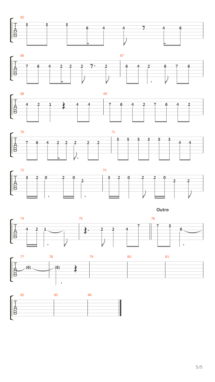 Guios吉他谱