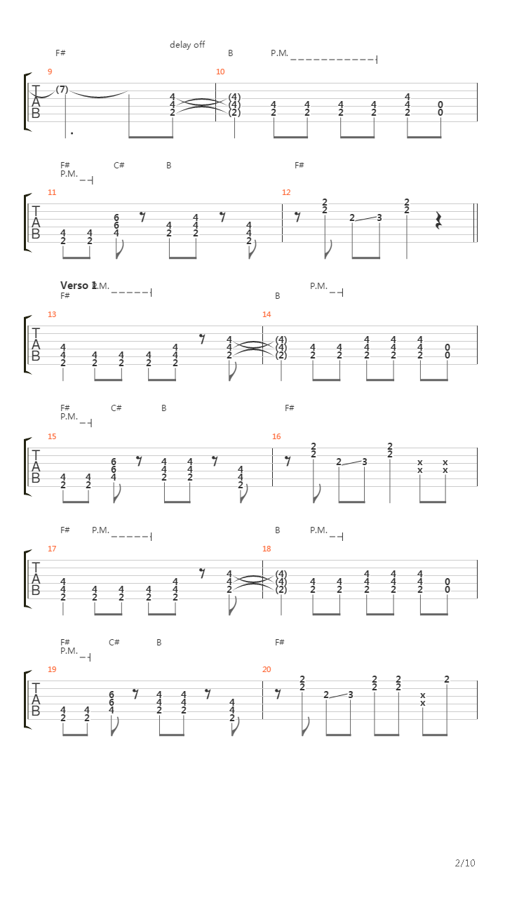 La Cuadra吉他谱