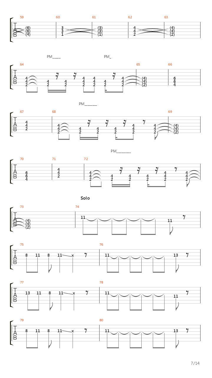 La Llave吉他谱