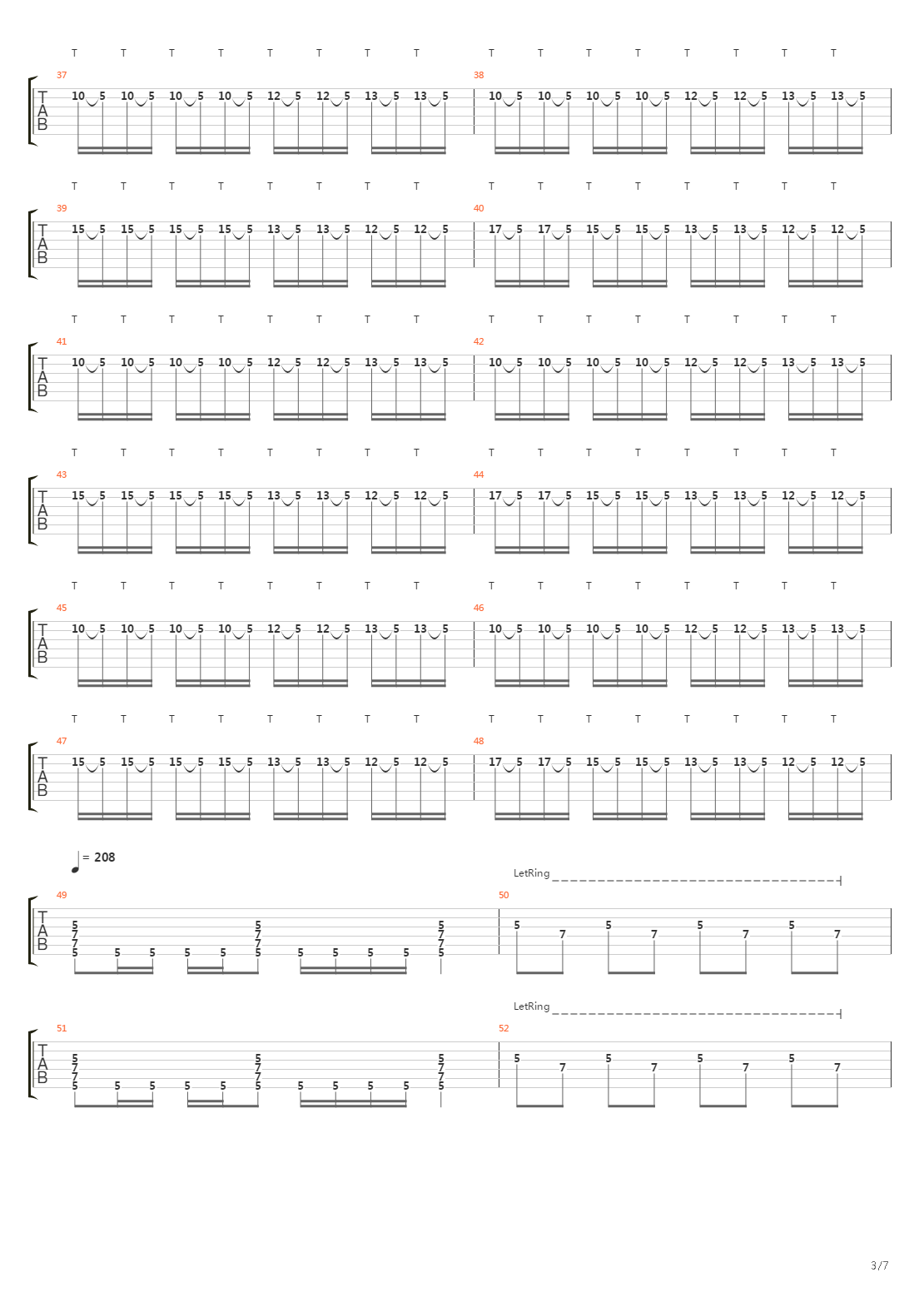 22 Teile吉他谱