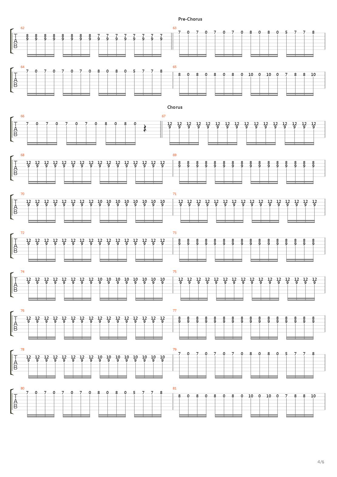 Blitzkreuz吉他谱