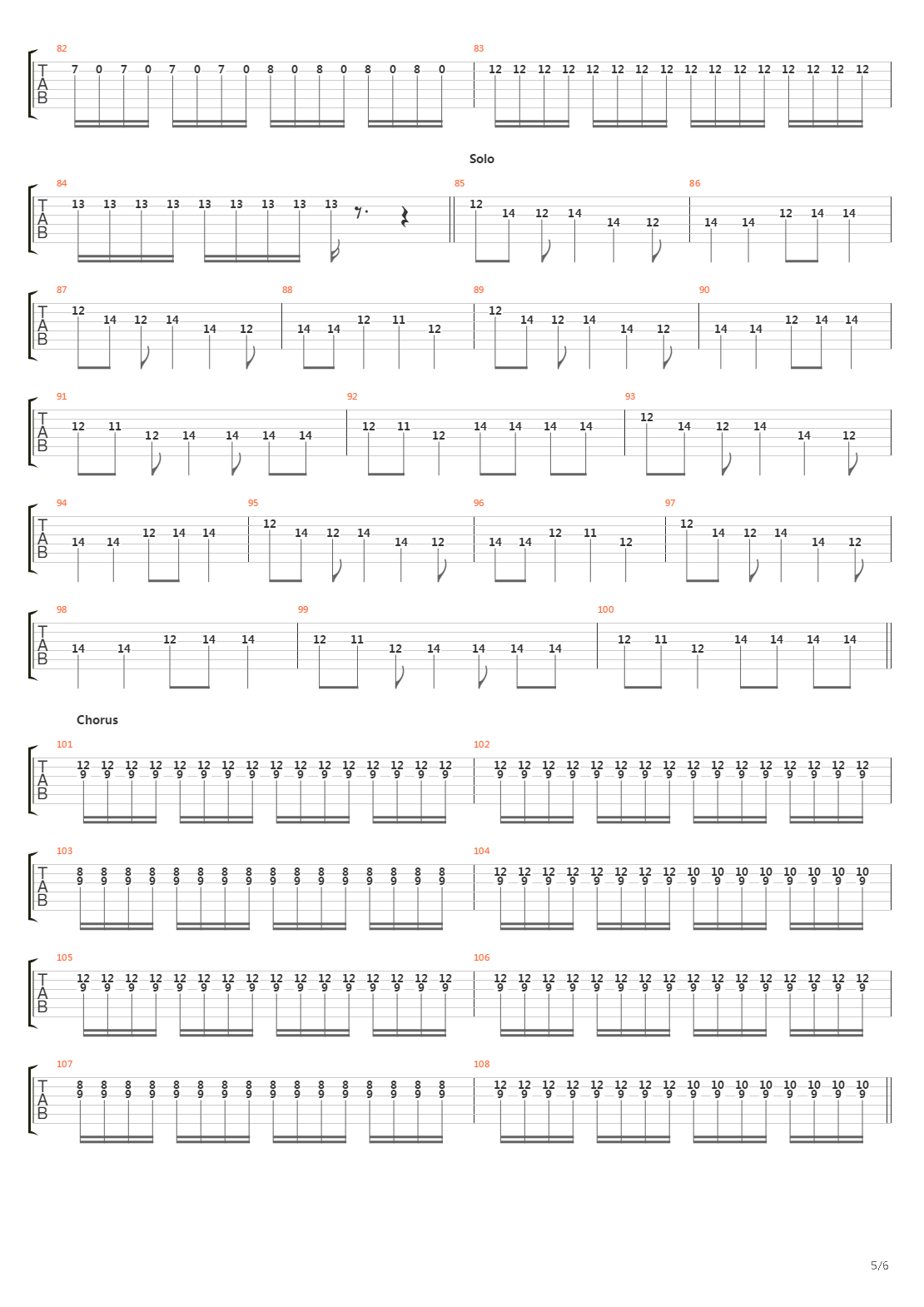 Blitzkreuz吉他谱