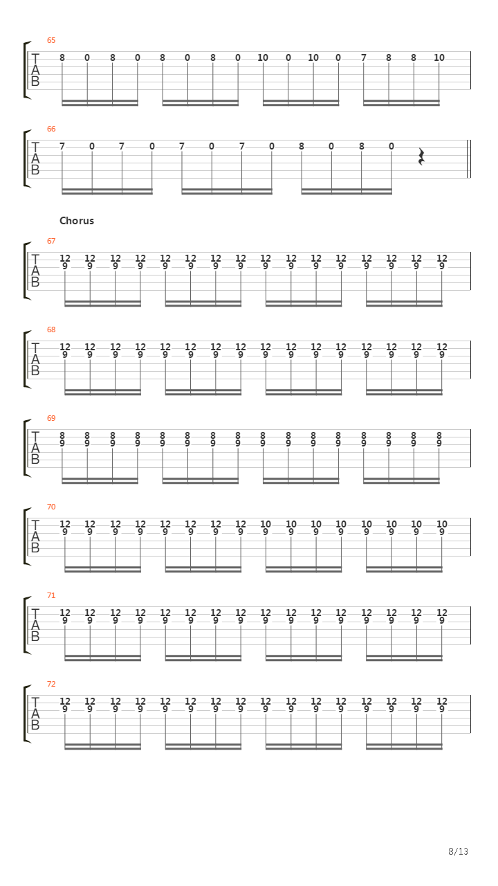 Blitzkreuz吉他谱